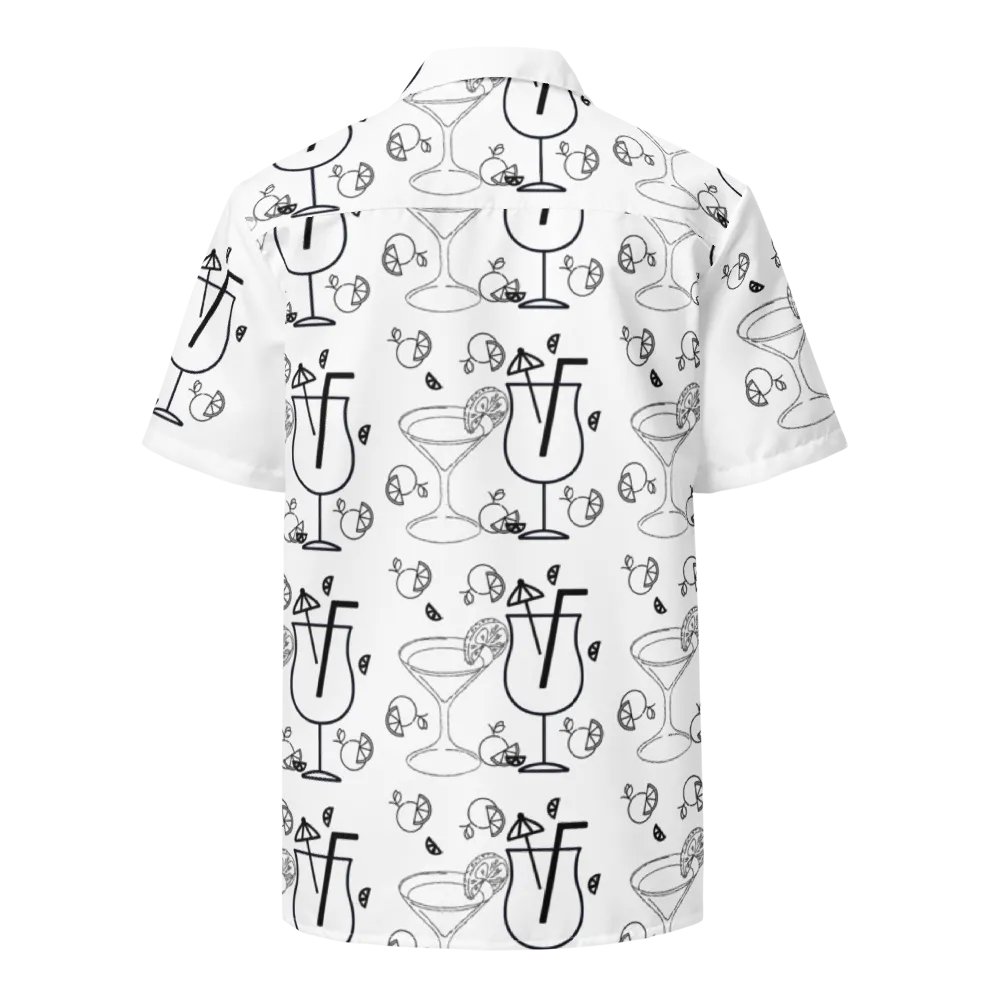 Hawaiian Style Shirt, Happy Hour, Button Up product image (3)