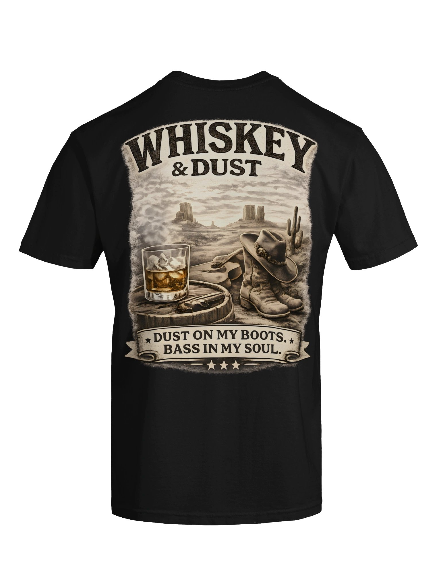 Country Hardstyle | Whiskey & Dust | Heavyweight T-Shirt product image (7)