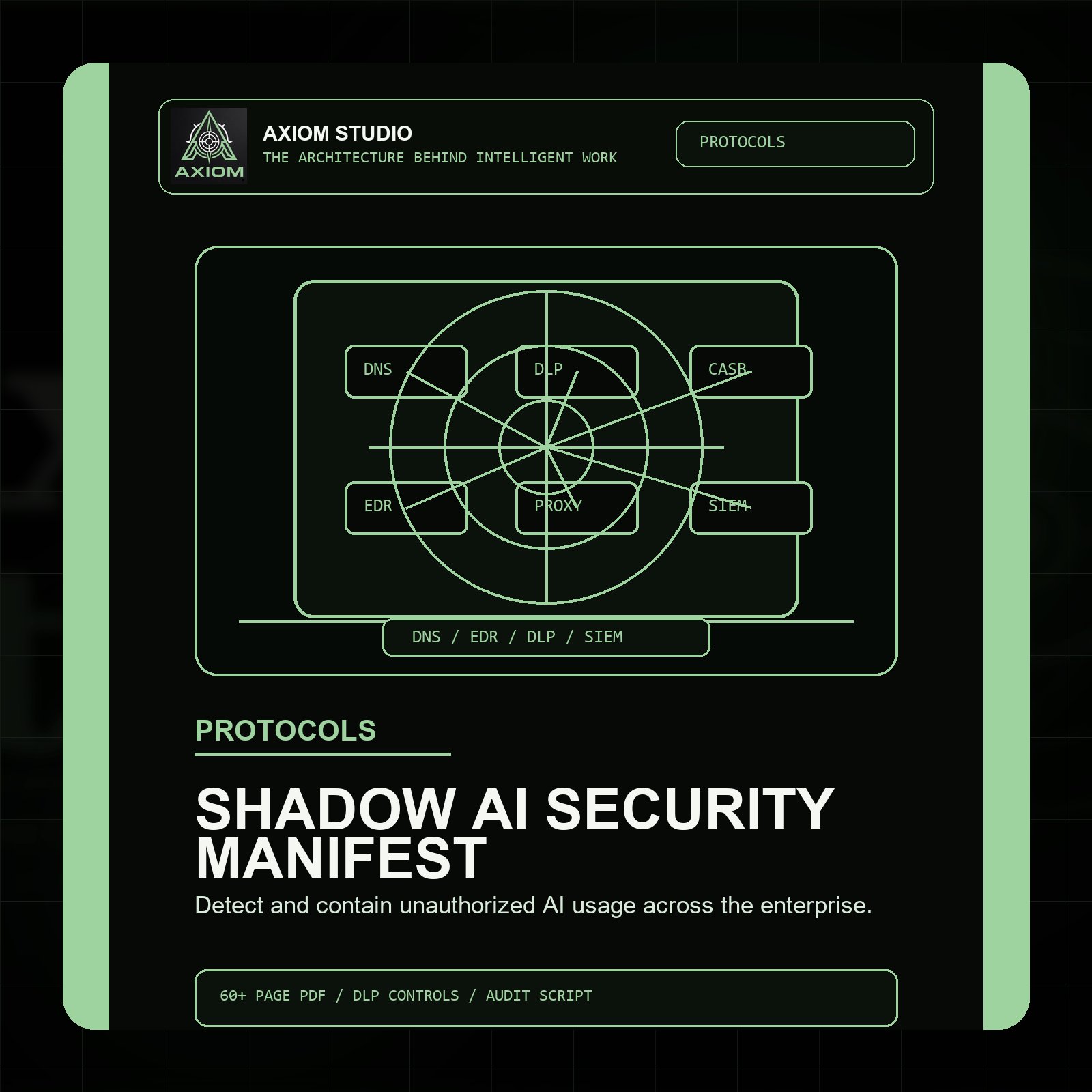 Axiom Corporate Shadow AI Mitigation & Security Manifest product image (1)