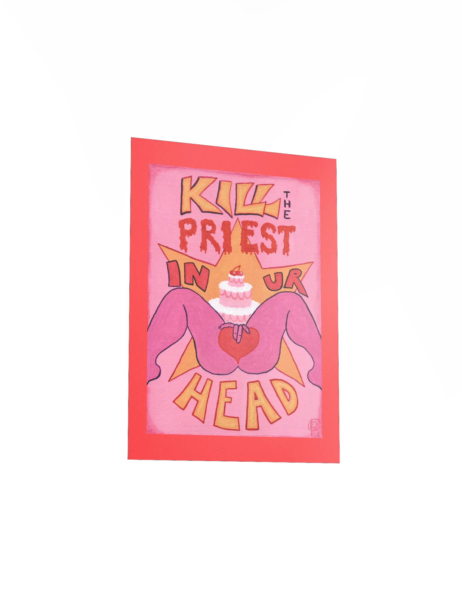 kill the priest in your head matte poster print product image (4)