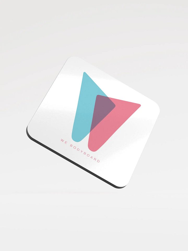 We Bodyboard Classic Logo Coaster product image (1)