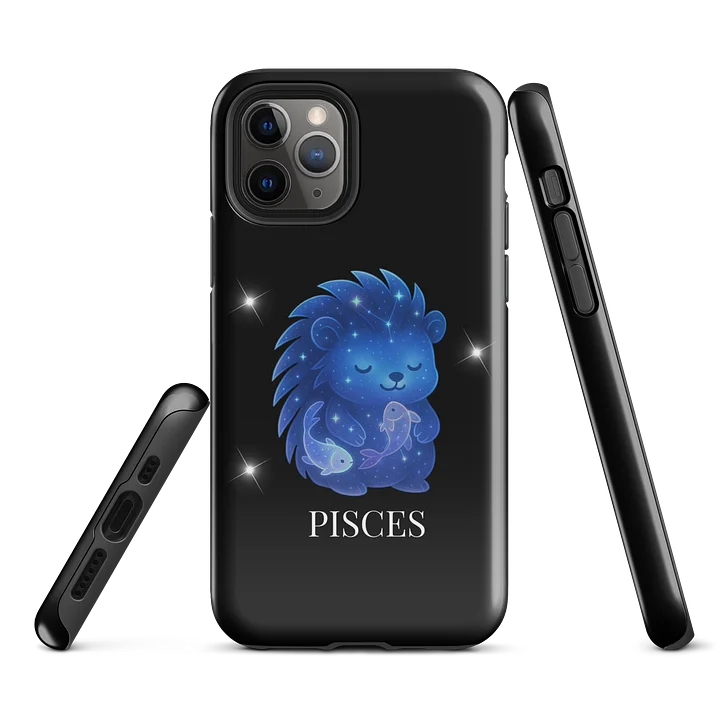 Zodiac hedgie Pisces iPhone phone case product image (1)