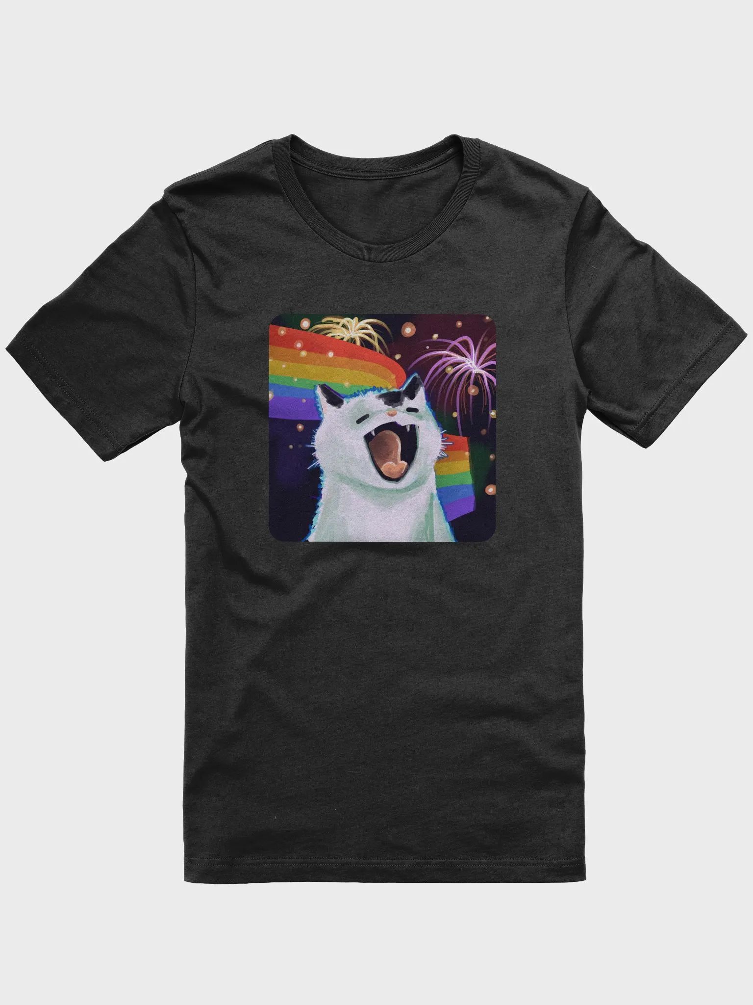 screaming gay cat product image (1)