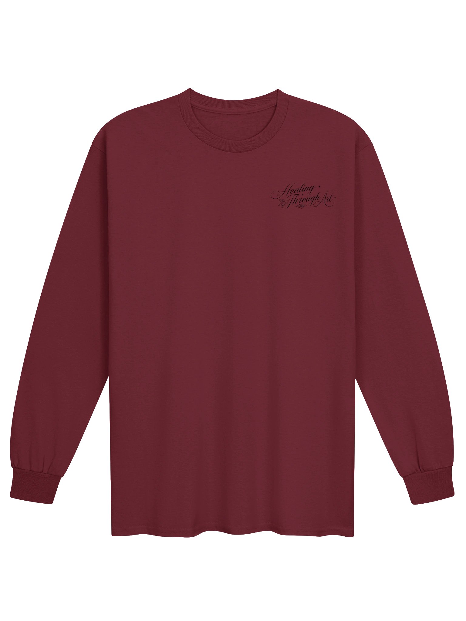 Healing Through Art Long Sleeve Tee | Warm & Moody Collection product image (6)