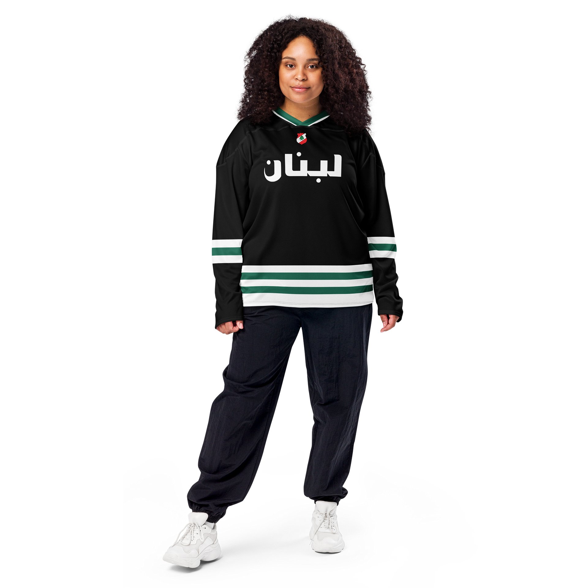 Lebanon Long Sleeve Hockey Jersey Oversized product image (10)