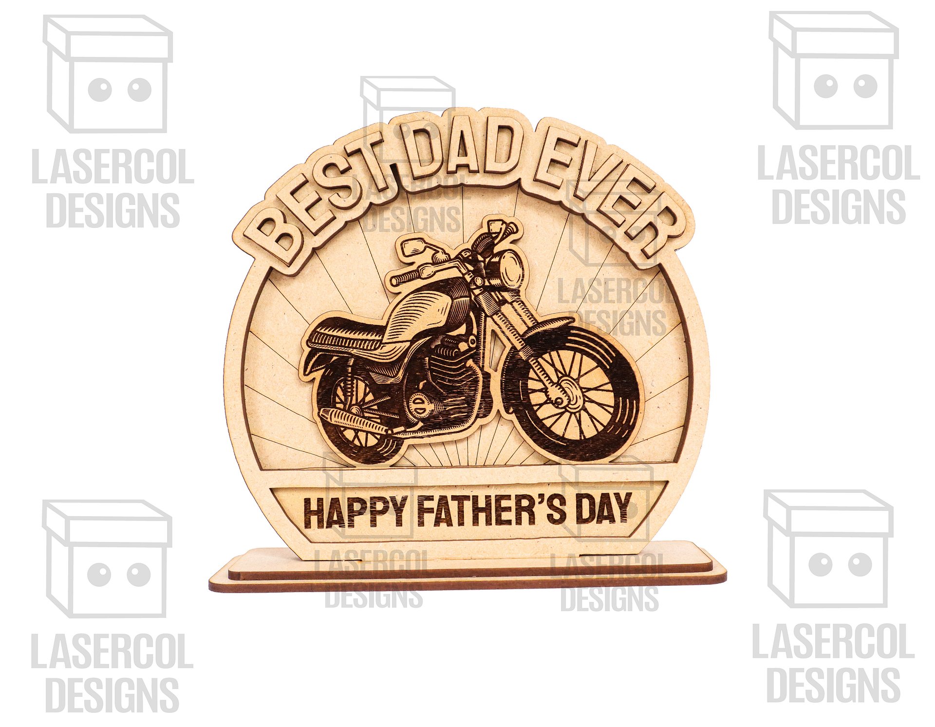 Father's Day Gift Plaque Bundle (Set 1-2) - Laser Cut Files product image (2)