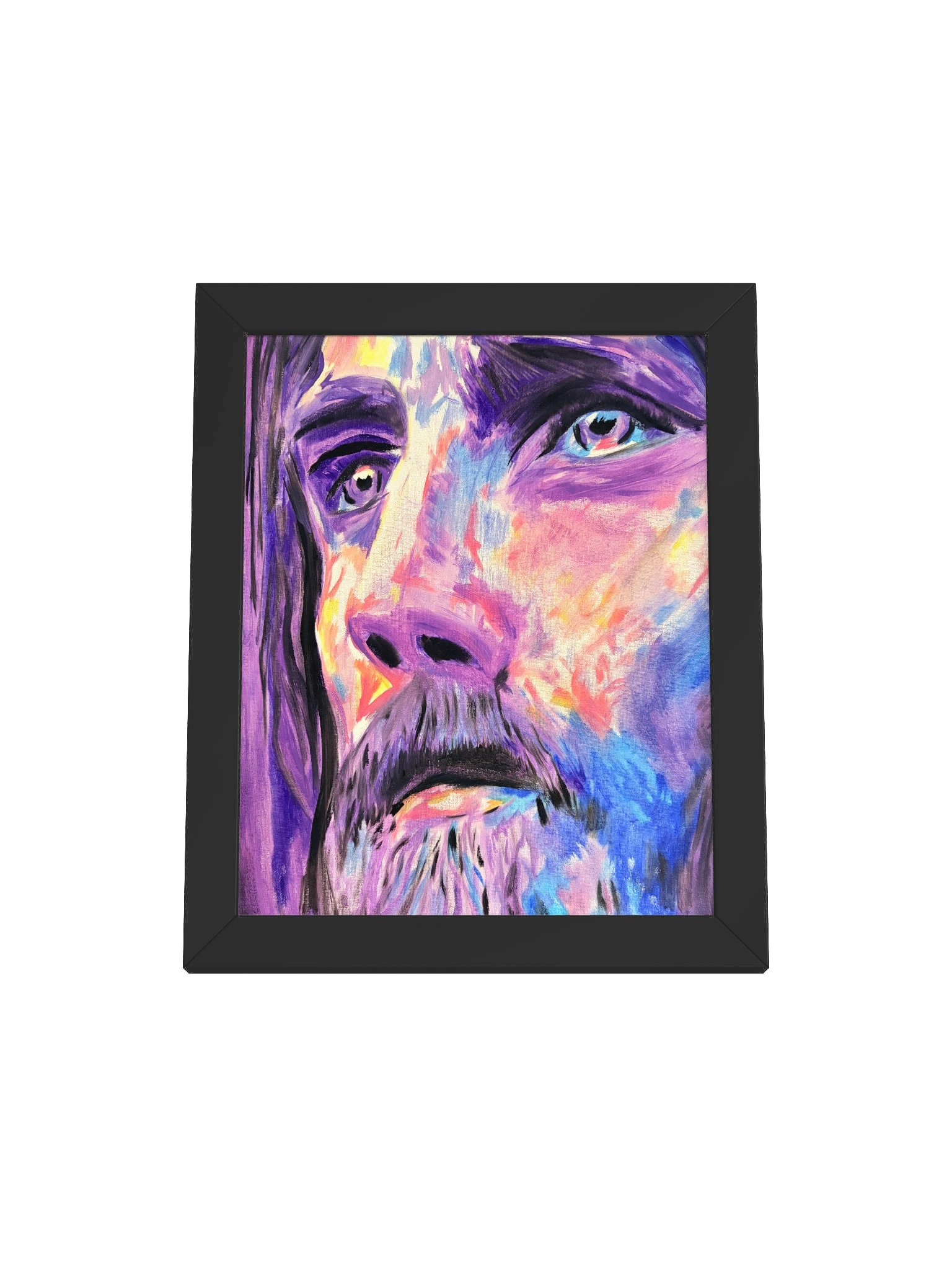 Jesus Christ by Wamantha (Framed High-Quality Matte Poster) product image (1)