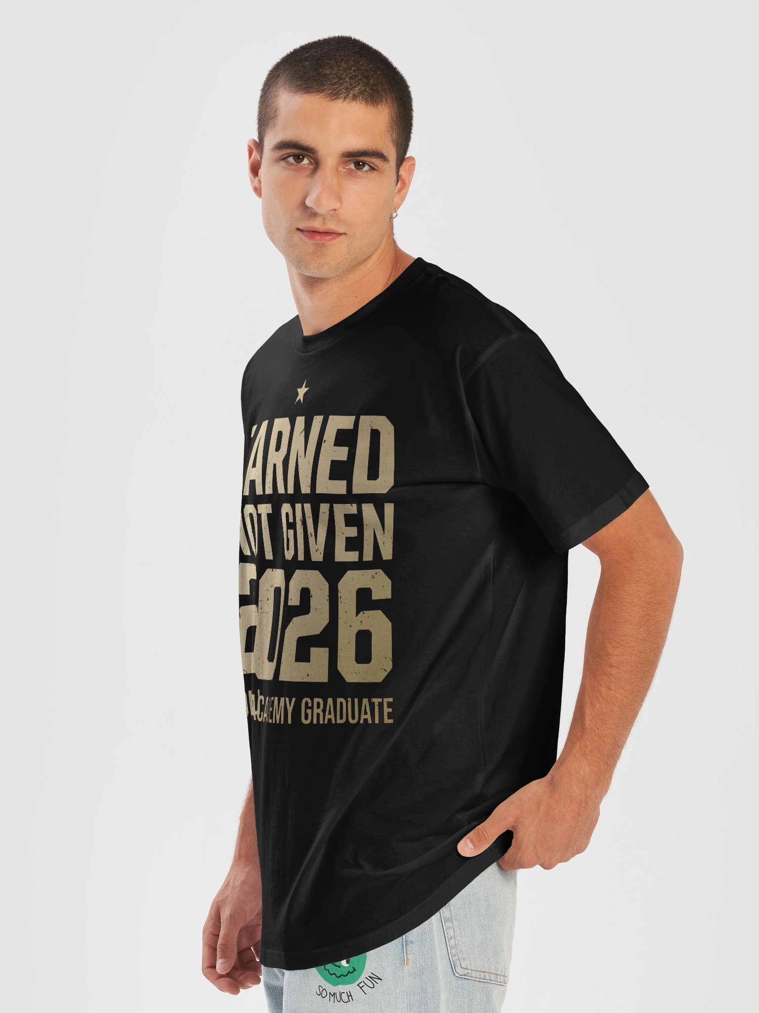 Earned Not Given 2026 T-Shirt – Police Academy Graduate Shirt product image (9)
