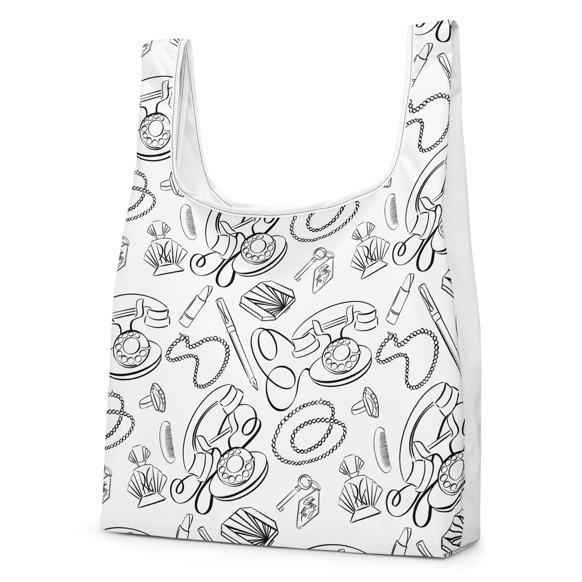 Gossip Quiver Pattern Tote Bag product image (2)