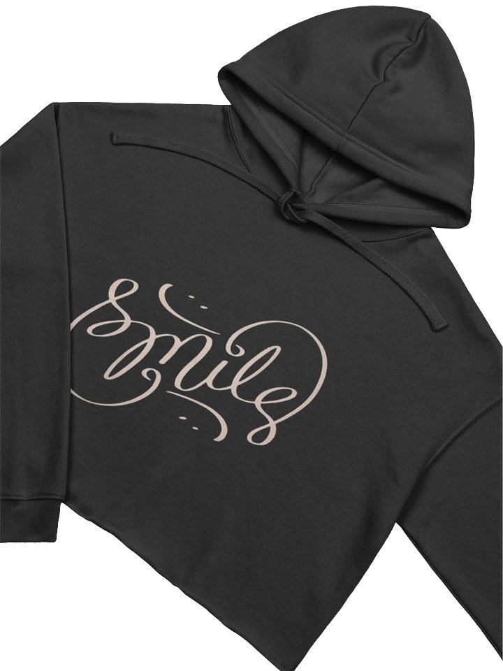 Smile Crop Hoodie product image (2)