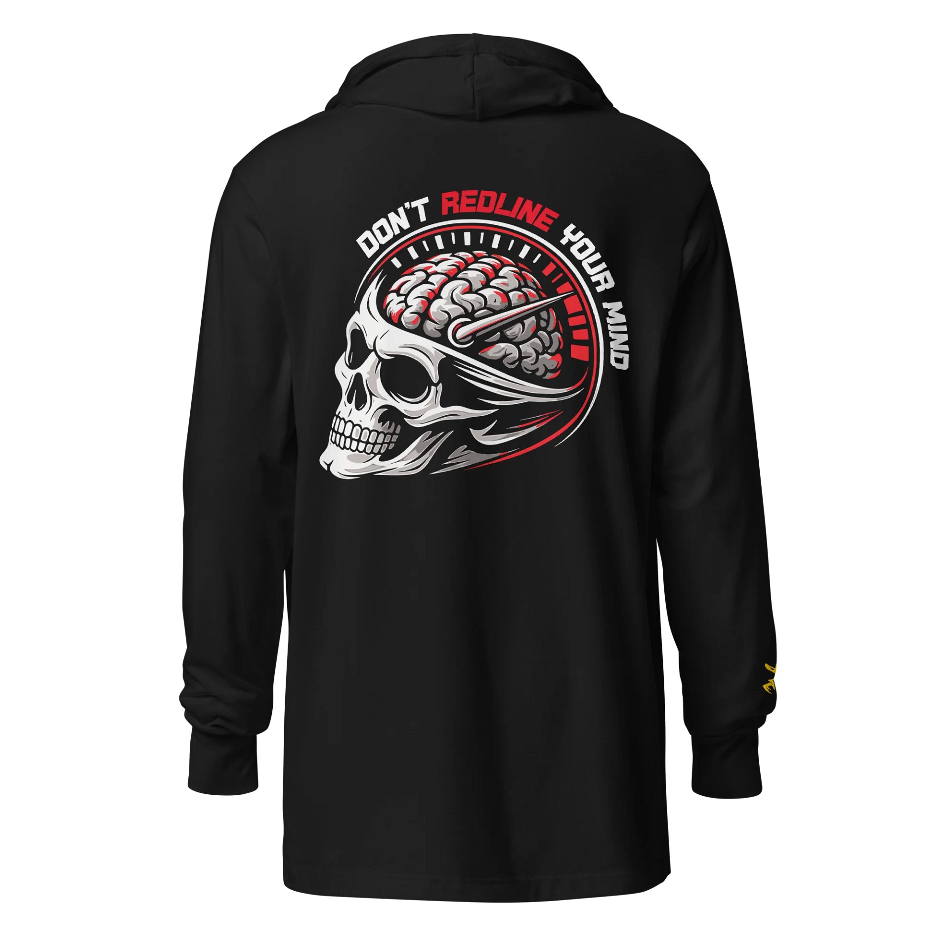Don’t Redline Hooded Long Sleeve Tee product image (3)