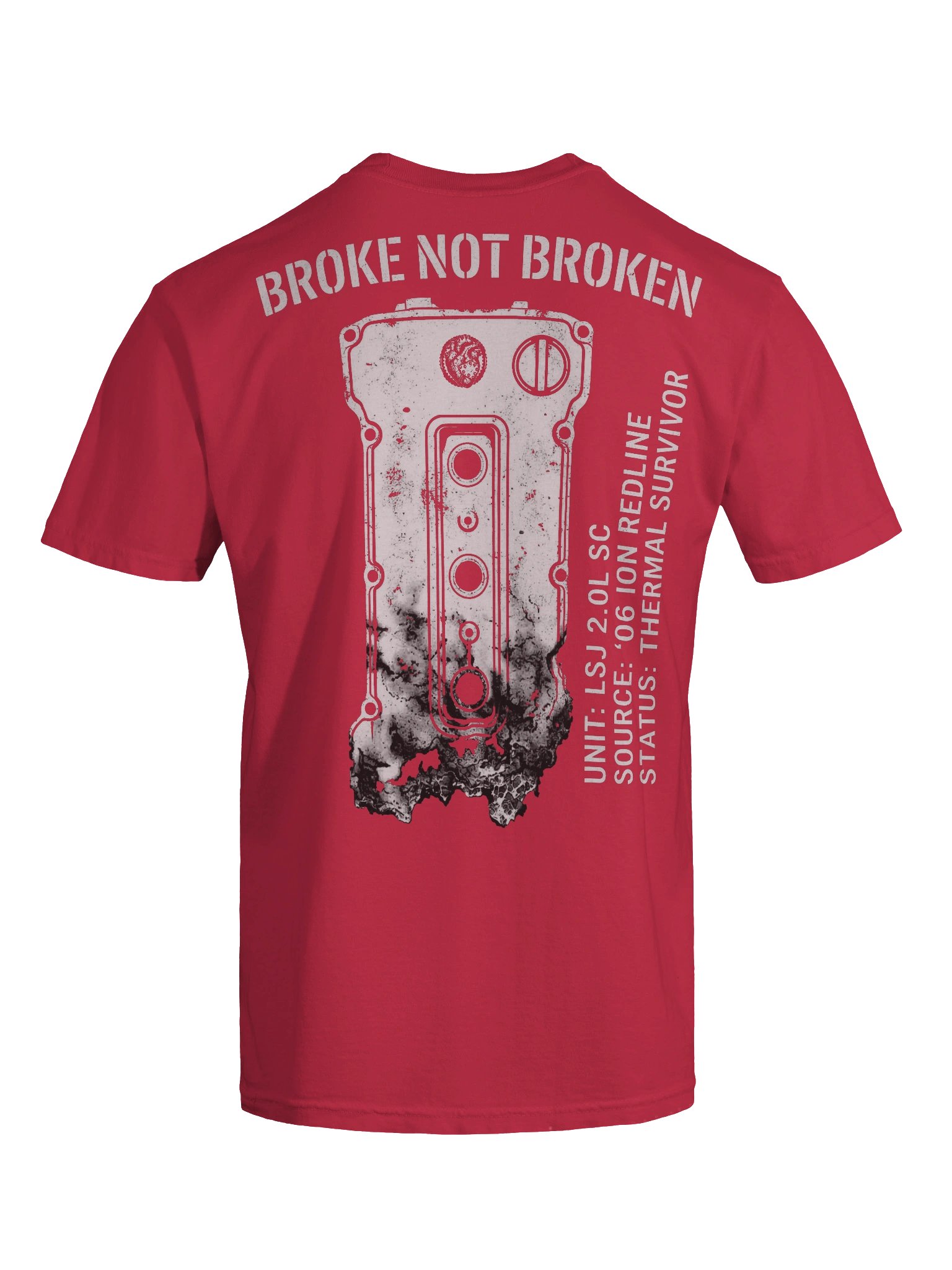 Thermal Survivor Tee - Resurrection Spec | Broke Not Broken product image (1)
