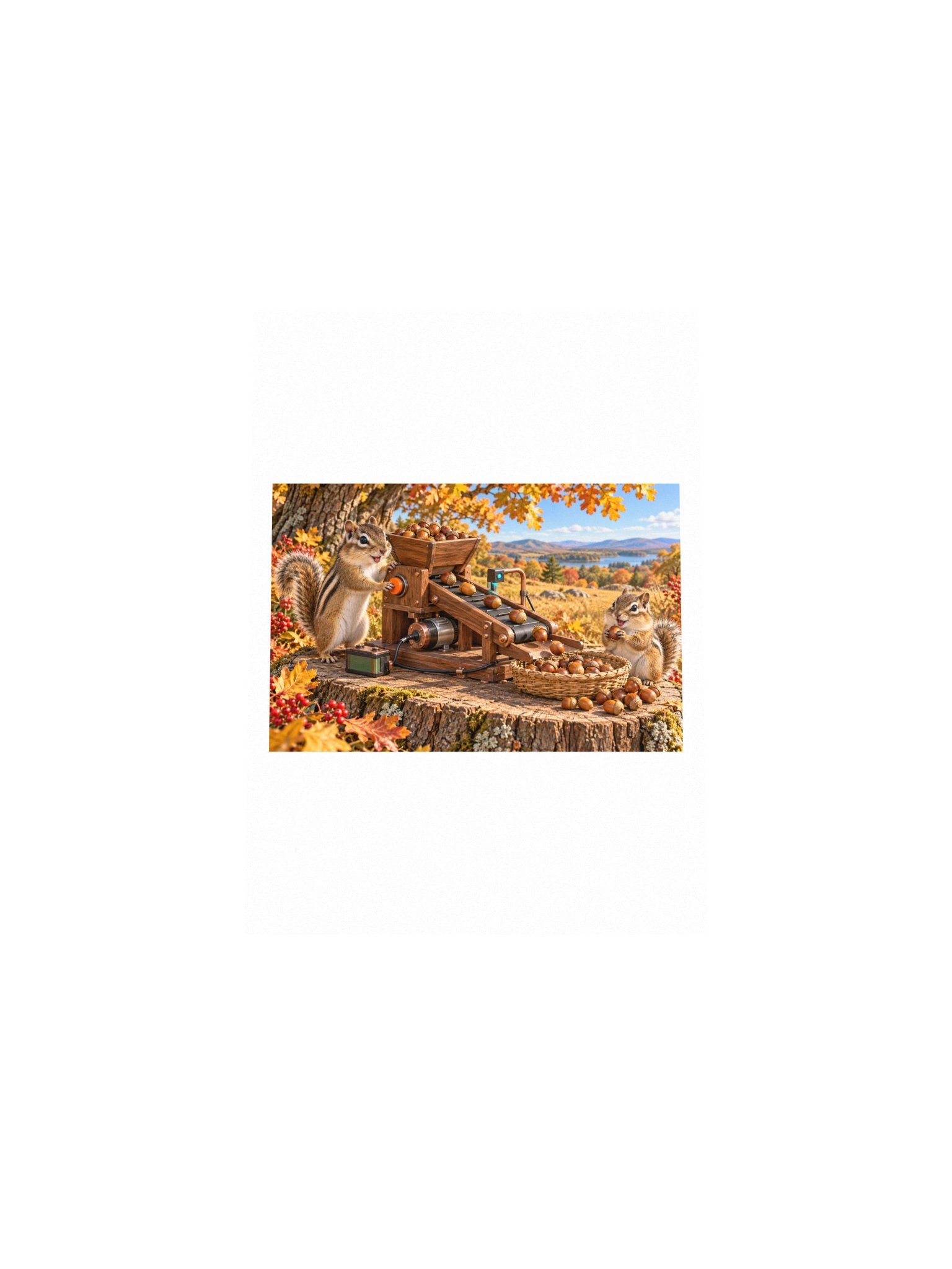 Snack Overflow Small Art Print product image (4)