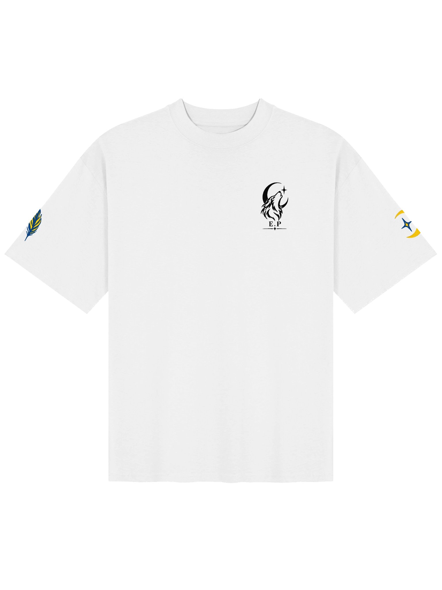 Tshirt Premium 100% coton - Elyanore Phirel manche et buste brodé product image (1)