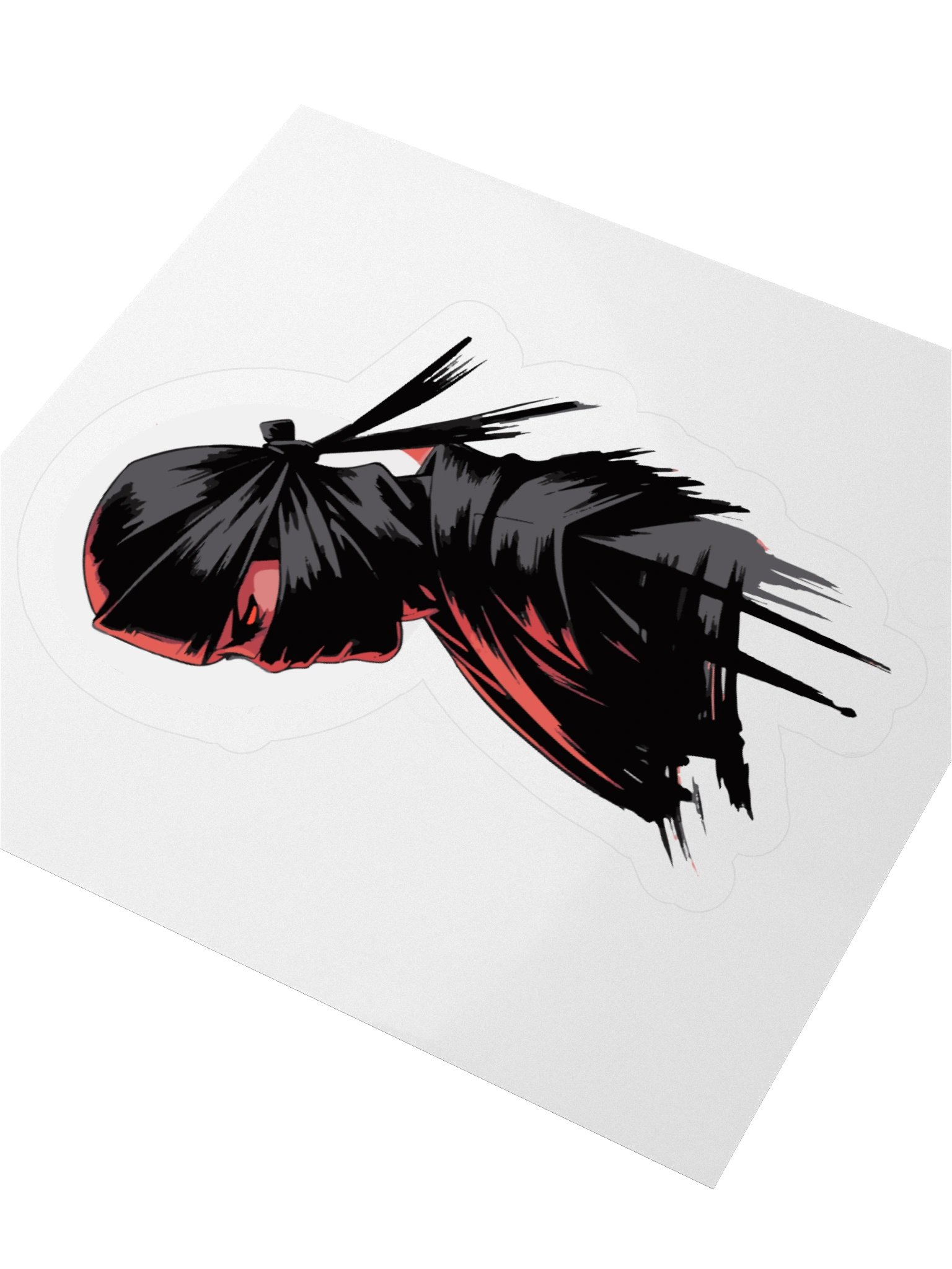 Ninja Profile Kiss Cut Stickers product image (3)