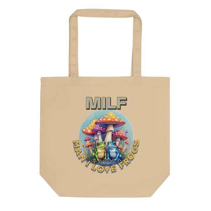 MILF Man I Love Frogs Eco-Friendly Tote Bag product image (1)