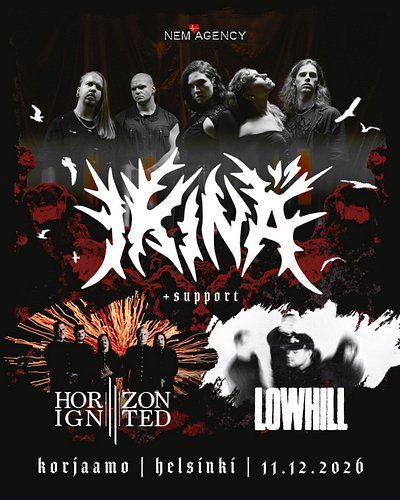 We’re stoked to announce that we’ll be supporting @ikinagram with @horizonignited on December 11th at @korjaamo ✊🏻

🎫 Tickets...