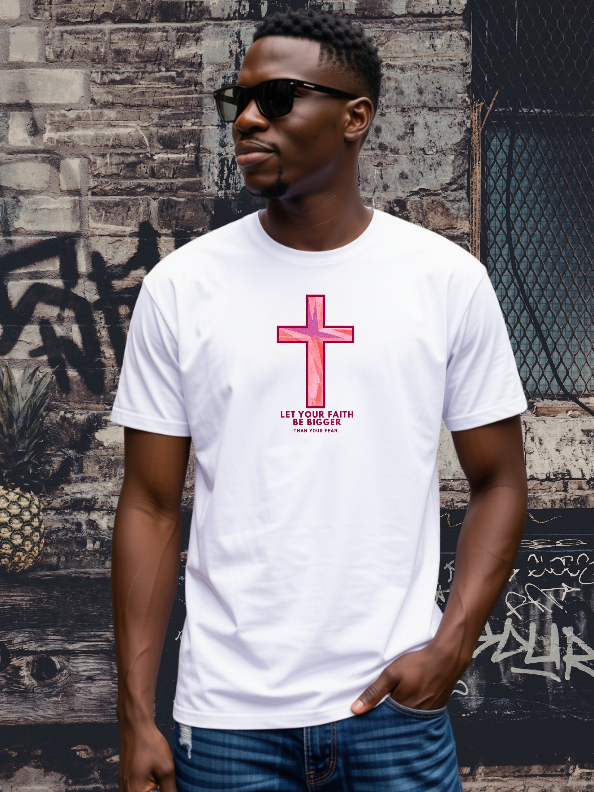 Faith Over Fear Bible Inspired T-shirt product image (3)