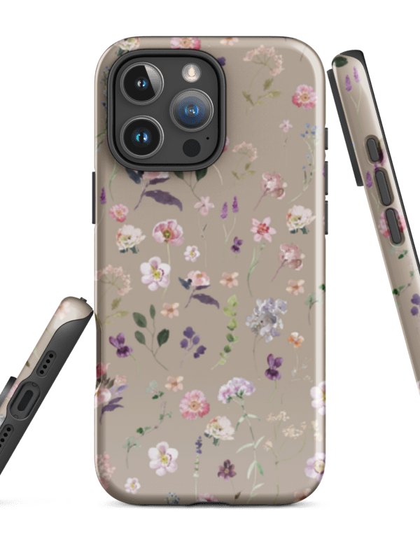 Whimsical Floral Delight iPhone® Tough Case product image (1)