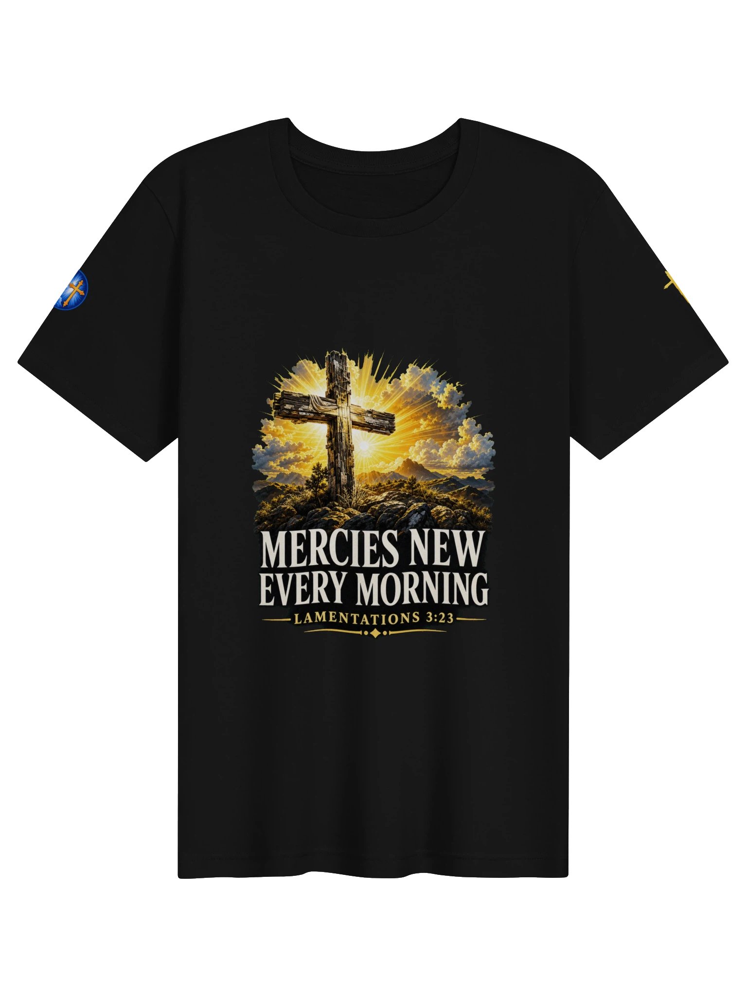 Psalm 28:7 Eagle T-Shirt product image (1)