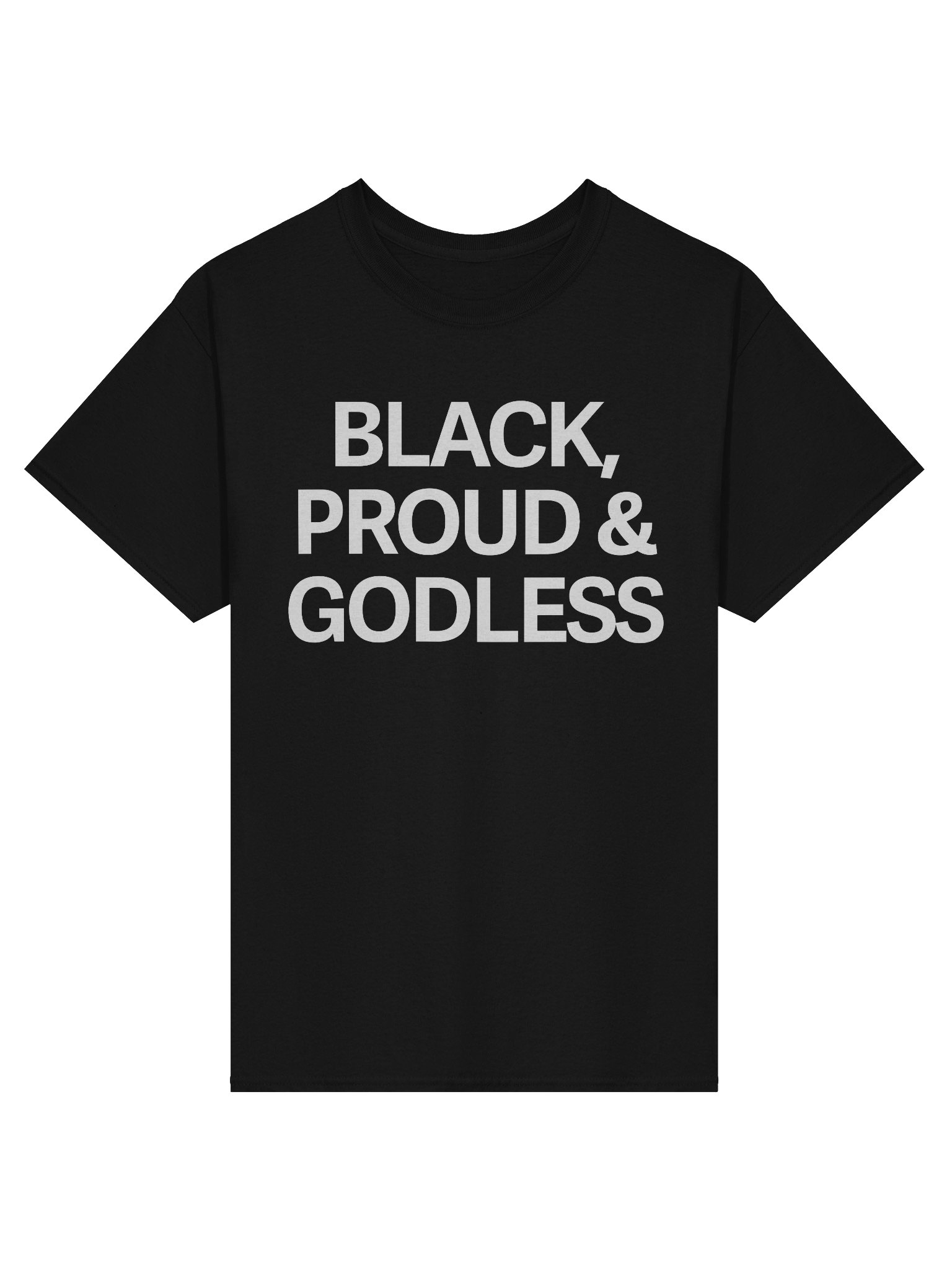 Black, Proud & Godless - Shirt product image (1)