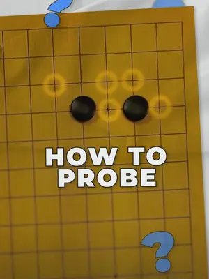 Essential Probing Moves for the One-Space Shimari 🔥 The one-space jump shimari (enclosure) from the 3-4 point has become incredibly popular in modern Go, heavily favored by AI and professional players alike. But how do you handle it without giving your opponent a free advantage? New Go Magic video! 📺 https://youtu.be/-PfEraa4SHY #GoGame #Baduk #Weiqi #BoardGame #Opening