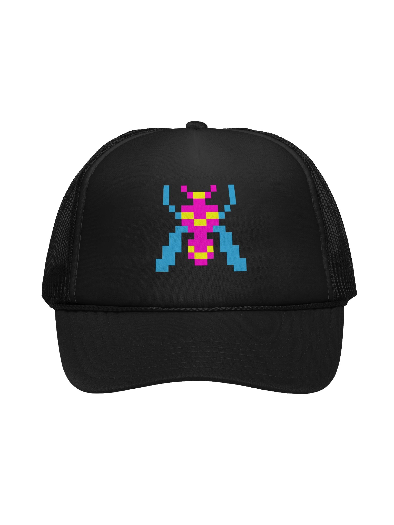 Alien Invader Arcade Trucker Hat product image (1)