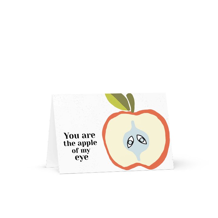 Apple of My Eye Greeting Card product image (1)