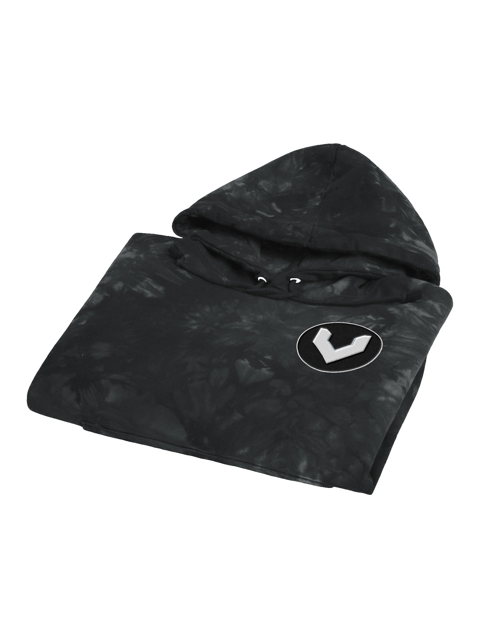 Velocity Black Tie-Dye Hoodie product image (4)