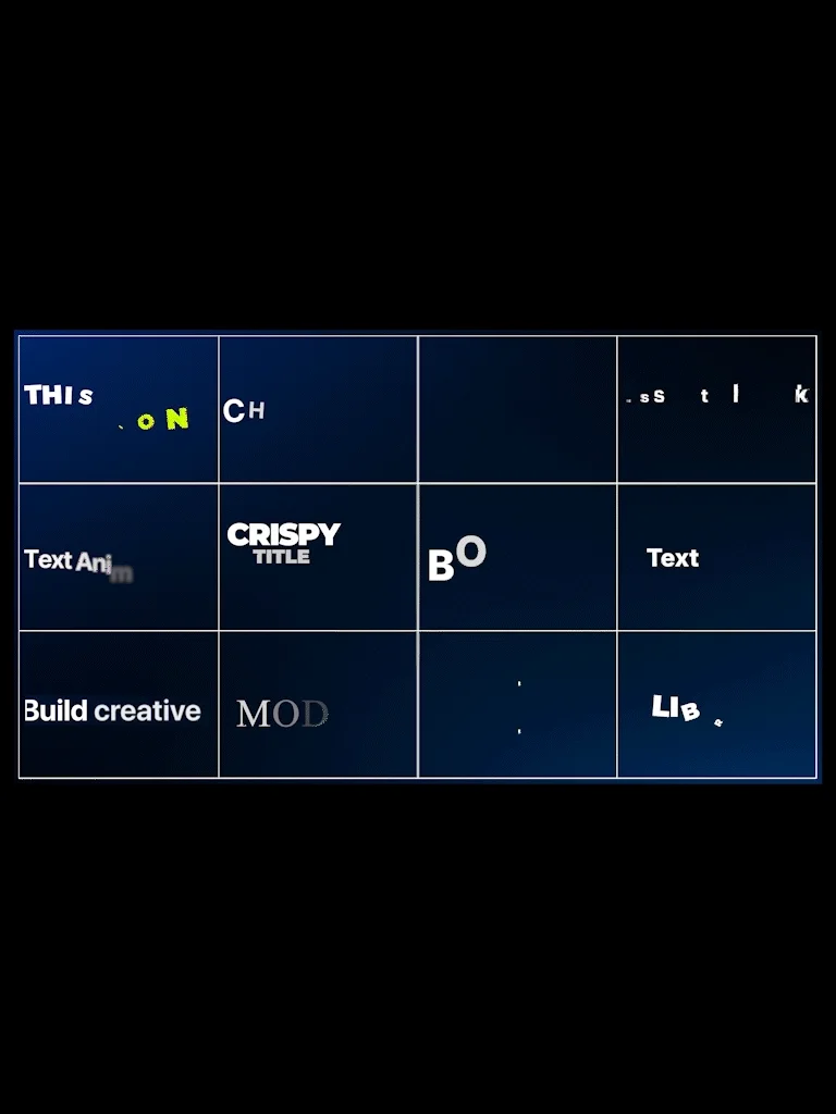 Modern Title Animation Presets | Glitch & Dynamic Text Effects product image (2)
