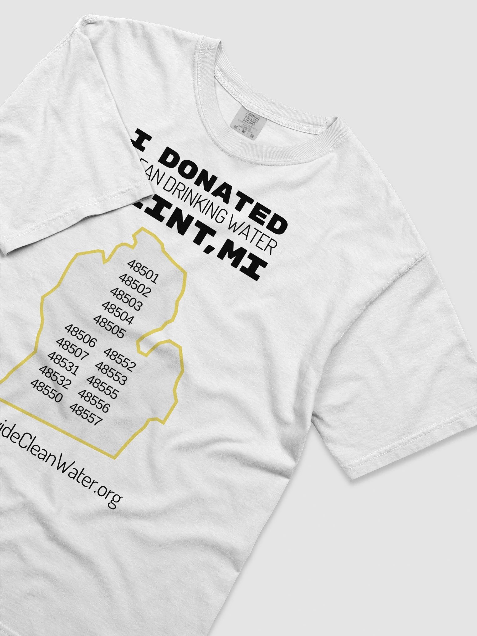 I Donated Flint, MI T-Shirt product image (5)