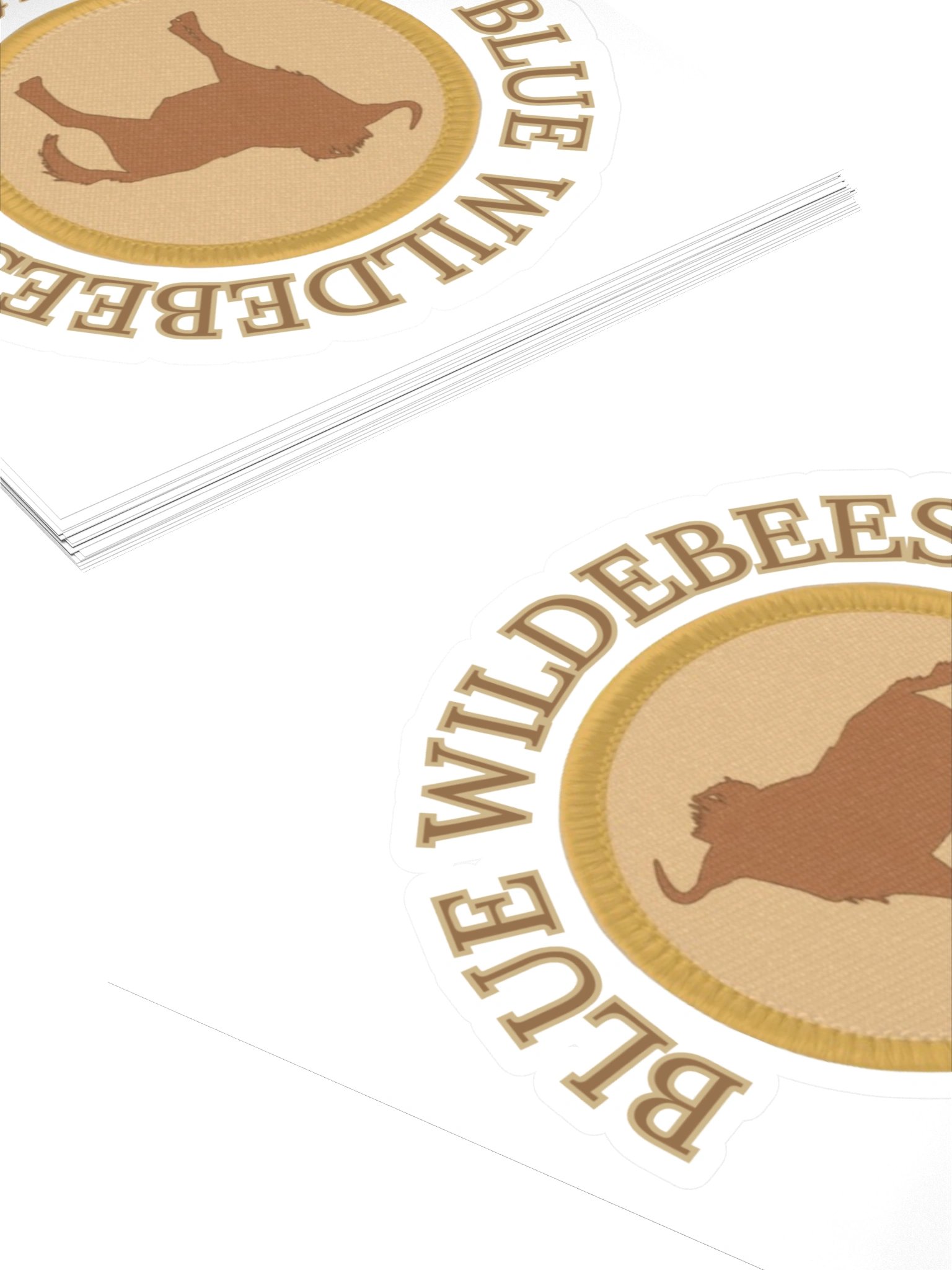 Wildebees Sticker Blue Wildebeest Sticker | Kingpin's Gift Shop
