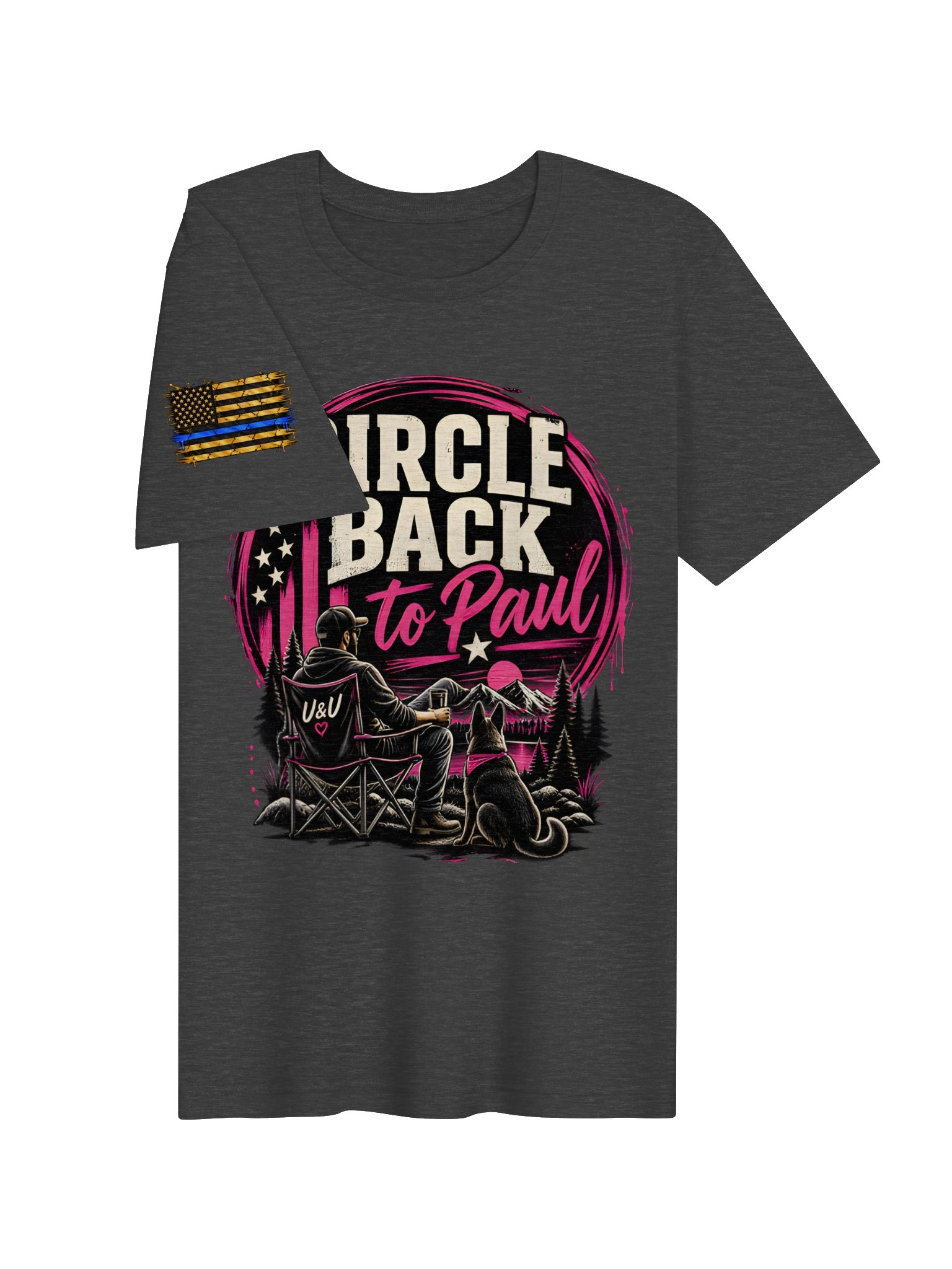 U&U Circle Back to Paul Tee 2 product image (3)