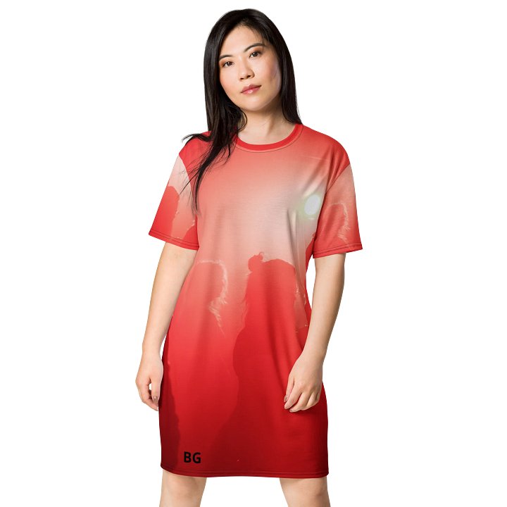 'Girls Are Down' All-Over T-Shirt Dress product image (1)