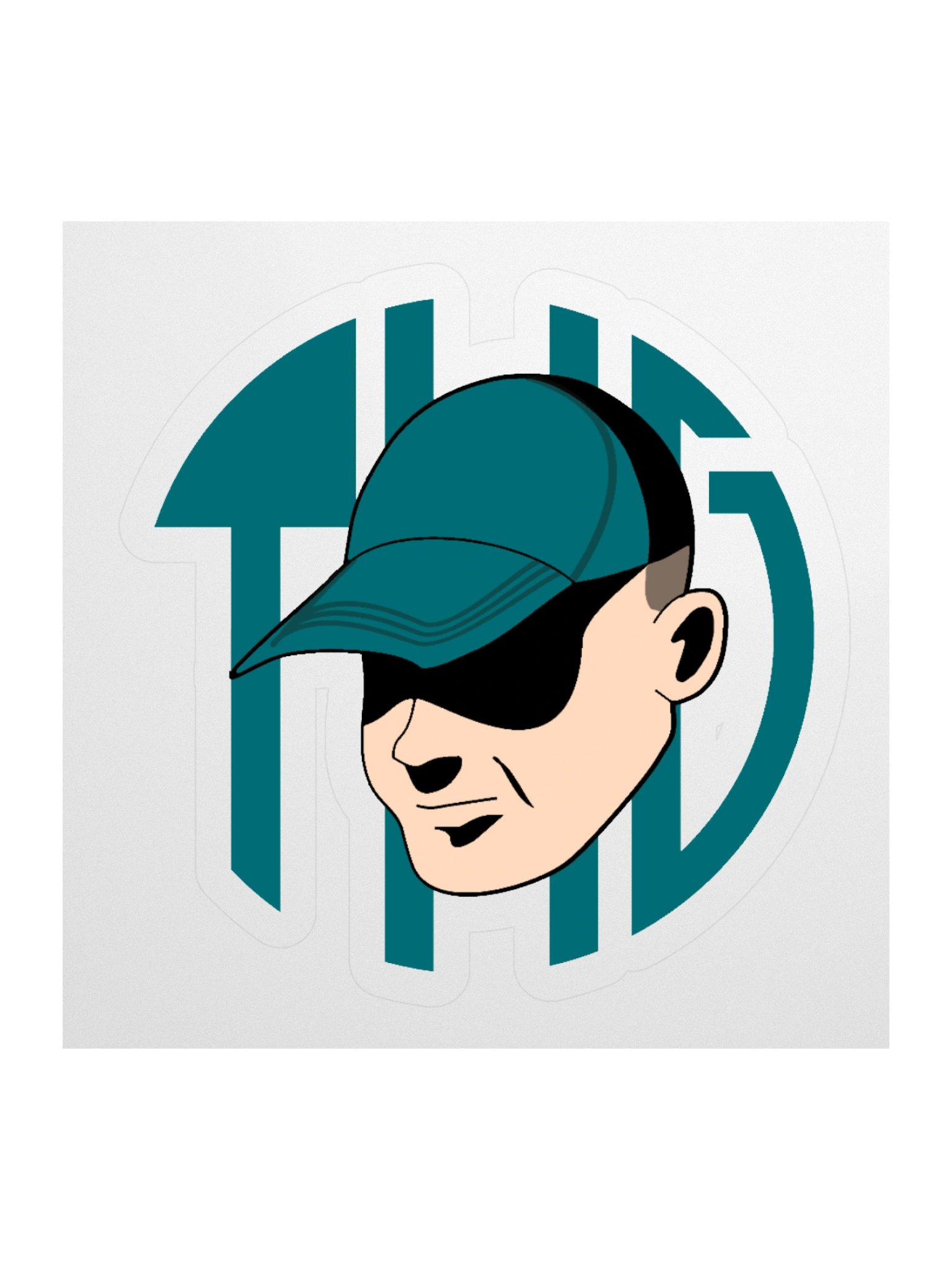 Teal THG Logo Sticker Set product image (2)
