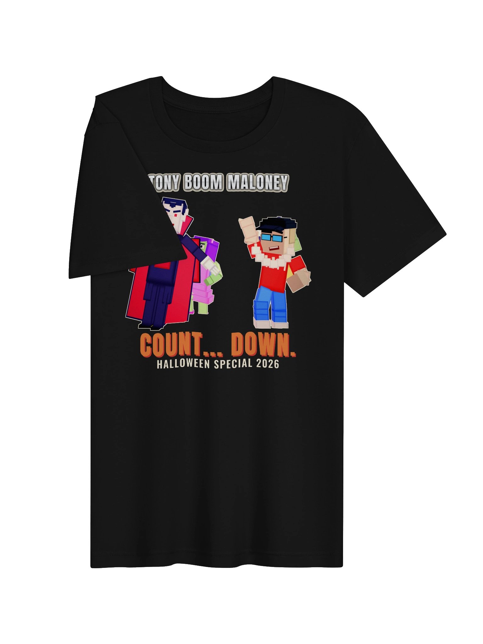Tony Boom and the Count Halloween Tee product image (3)