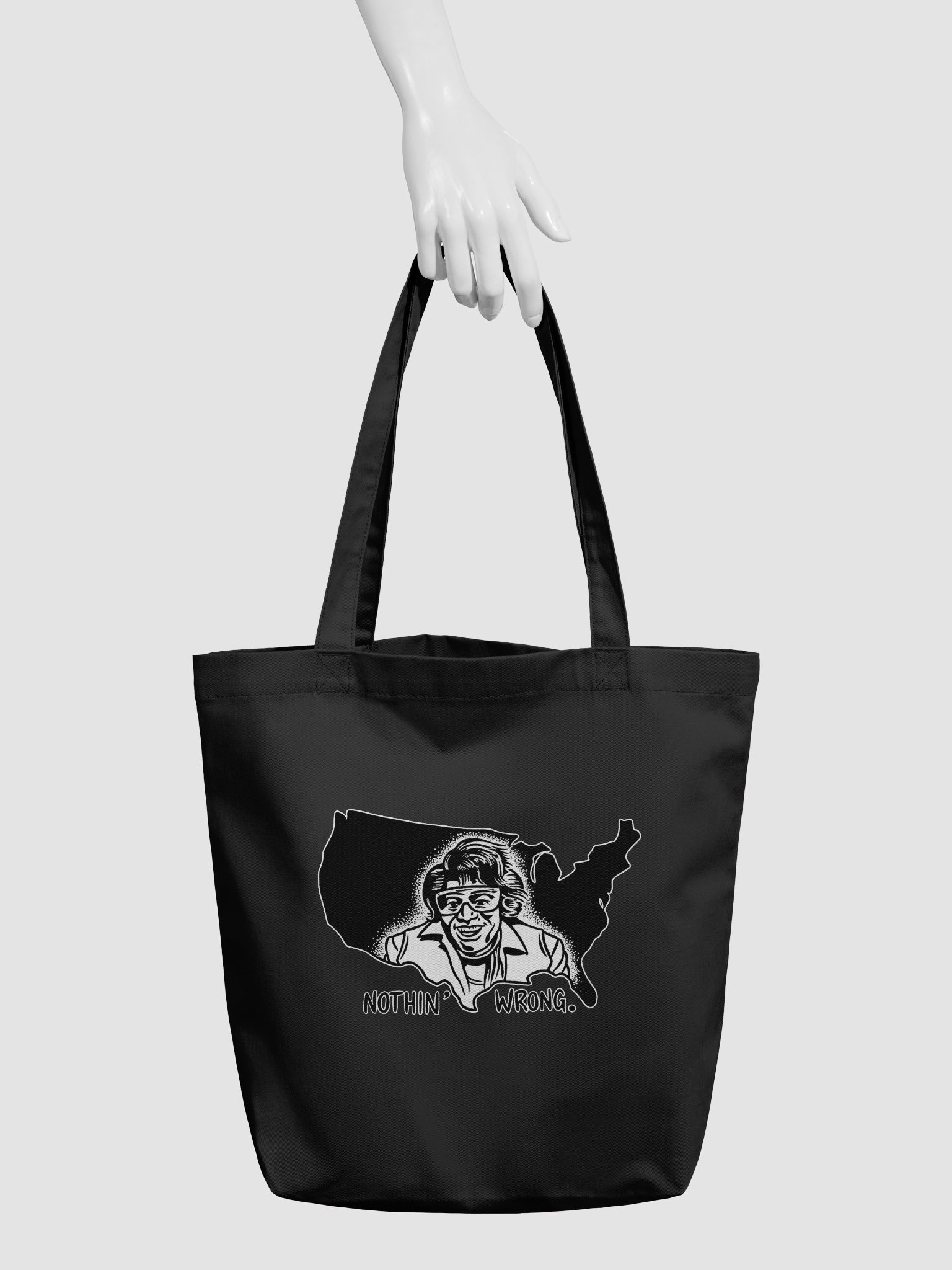 Nothing Wrong JB tote bag product image (3)