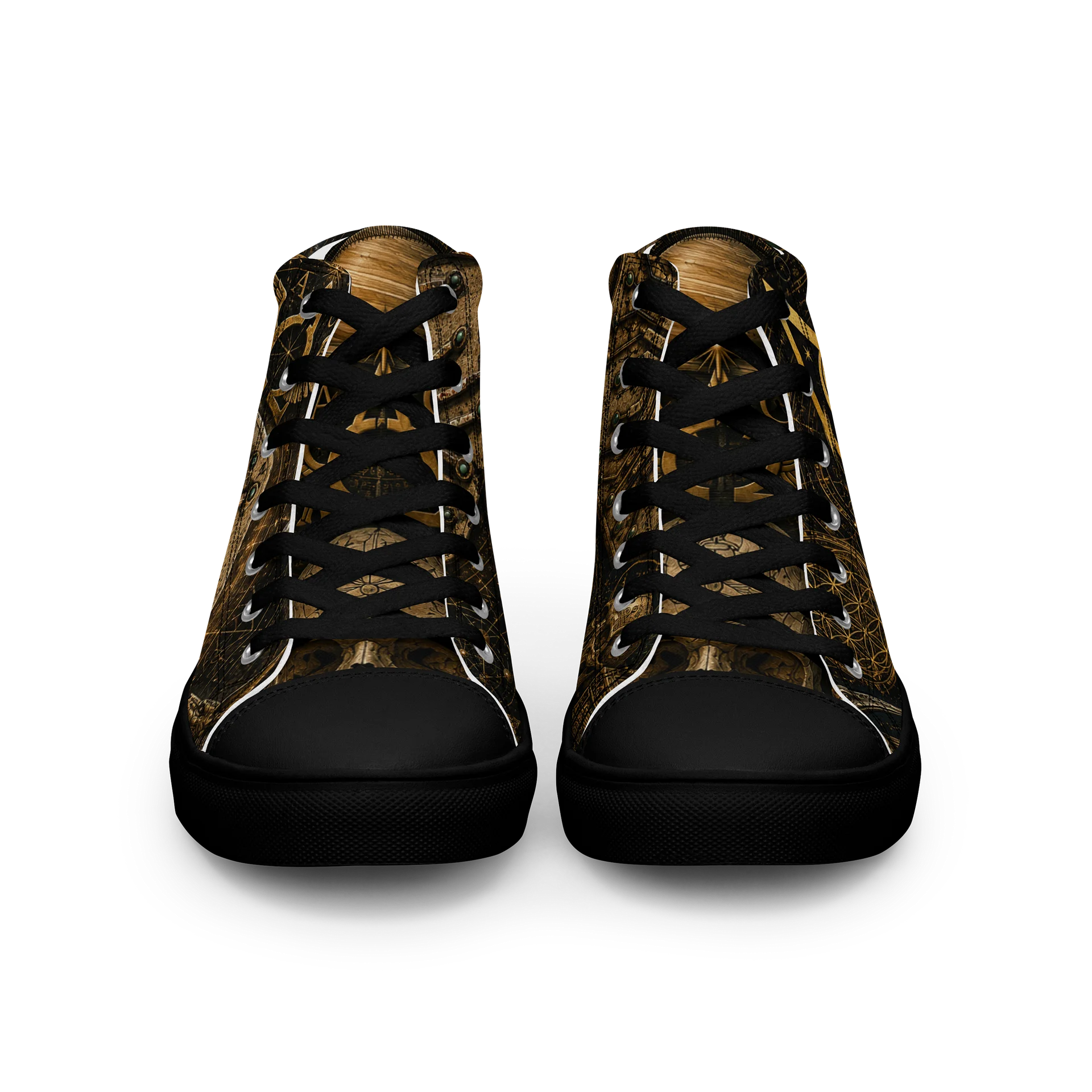 Aliencarving's Alpha and Omega Mens High-Tops product image (3)