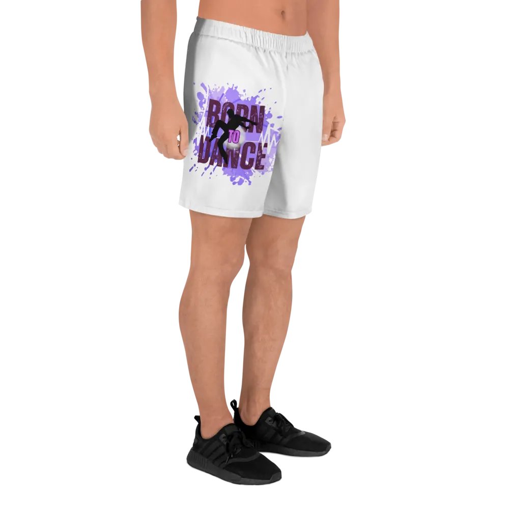 Born to Dance His Silhouette Splash Athletic Shorts product image (6)