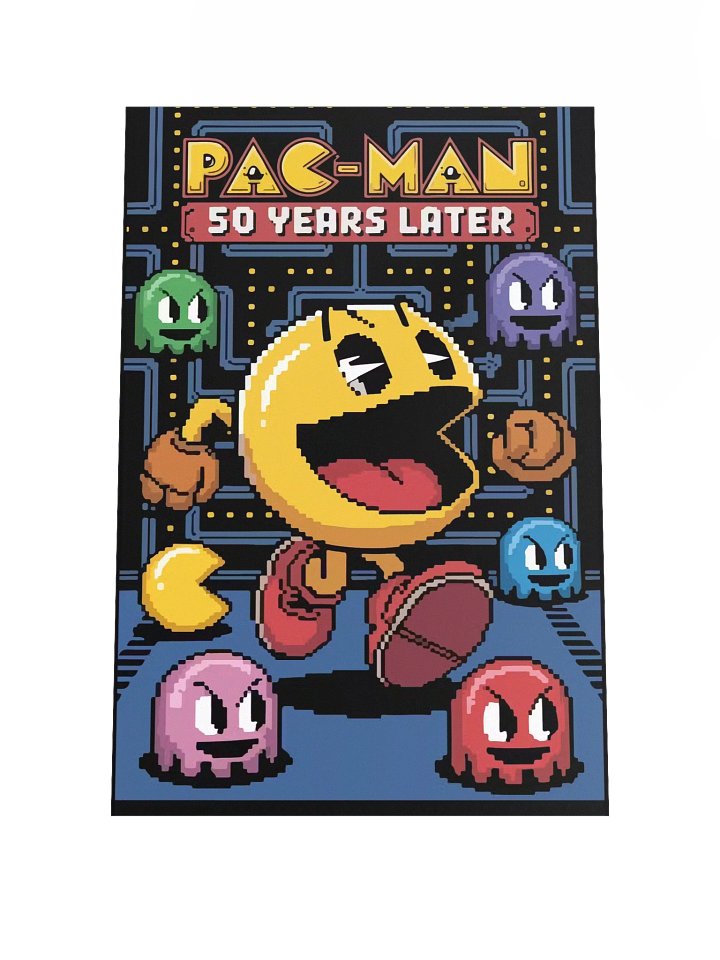 Vibrant PACMAN Matte Poster Print product image (1)