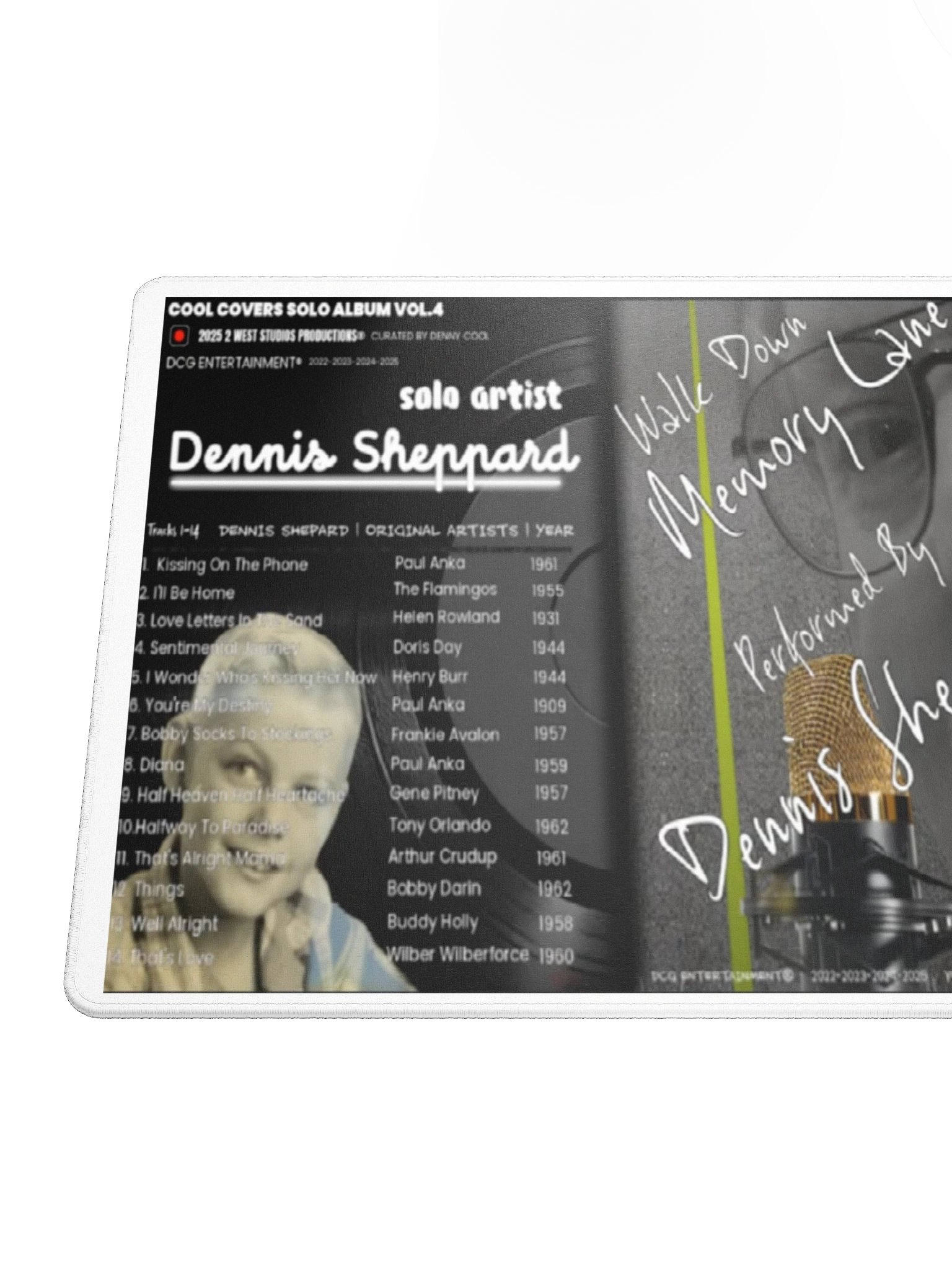 Solo Album Memory Lane Gaming Mouse Pad product image (4)