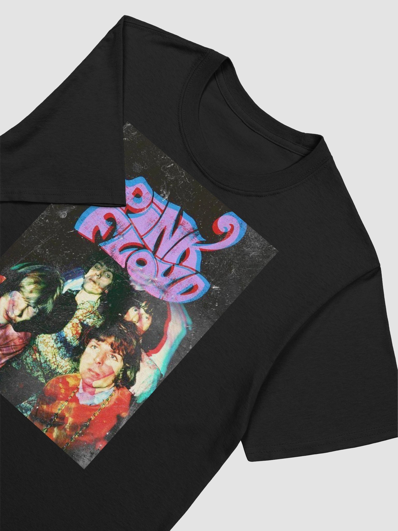 Pink Floyd Psychedelic Vintage T-Shirt | Classic 60s Rock Band Graphic Tee product image (5)