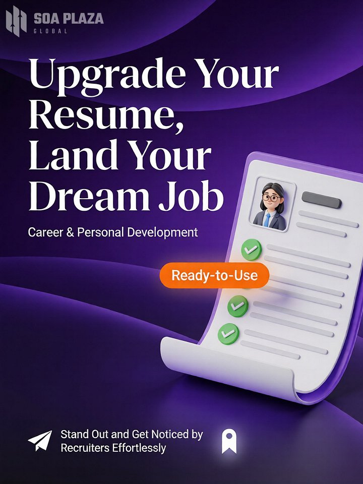 Land Your Dream Job Effortlessly with Our Ready-to-Use Resume Templates! product image (1)