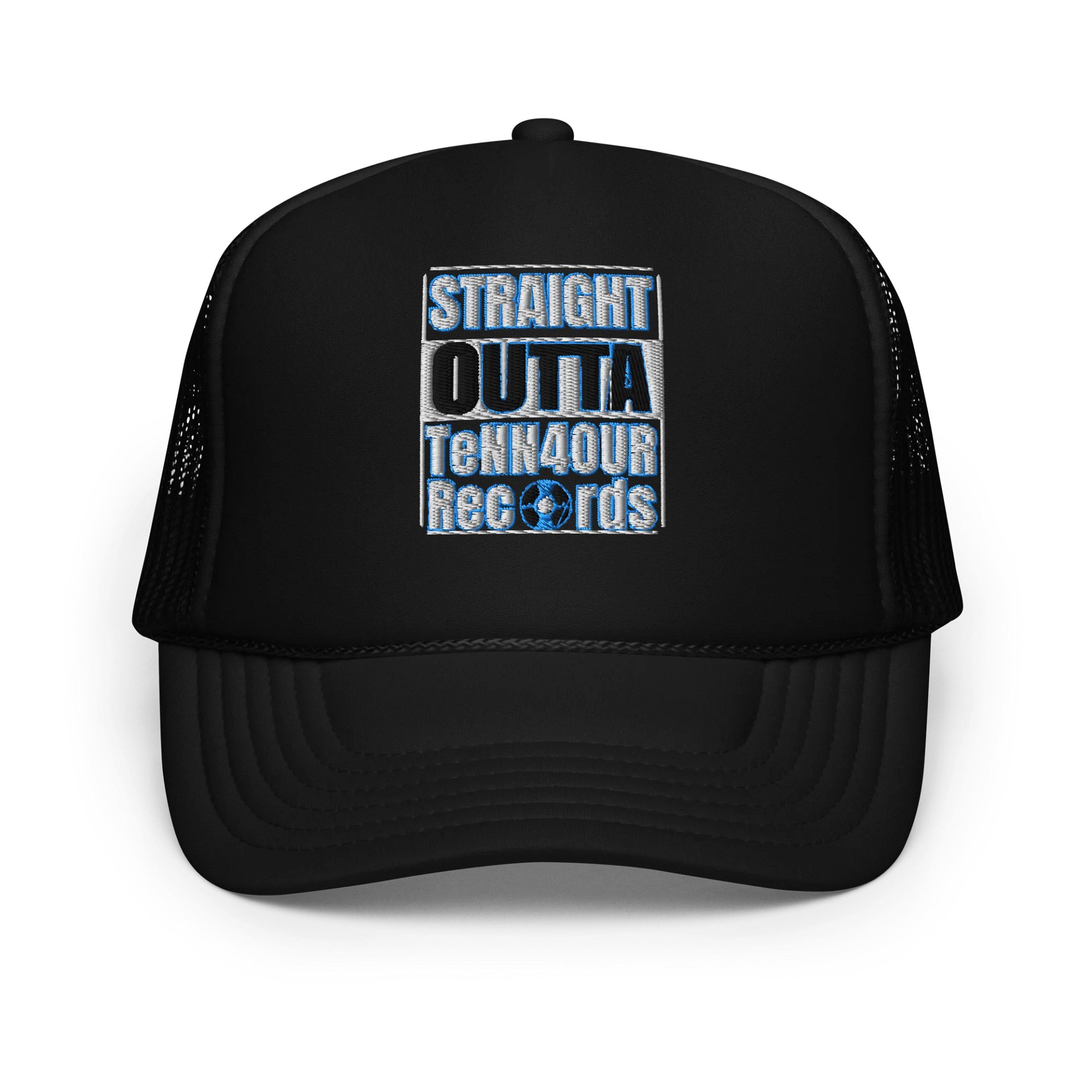 STRAIGHT OUTTA TENN4OUR RECORDS TRUCKER HAT product image (1)