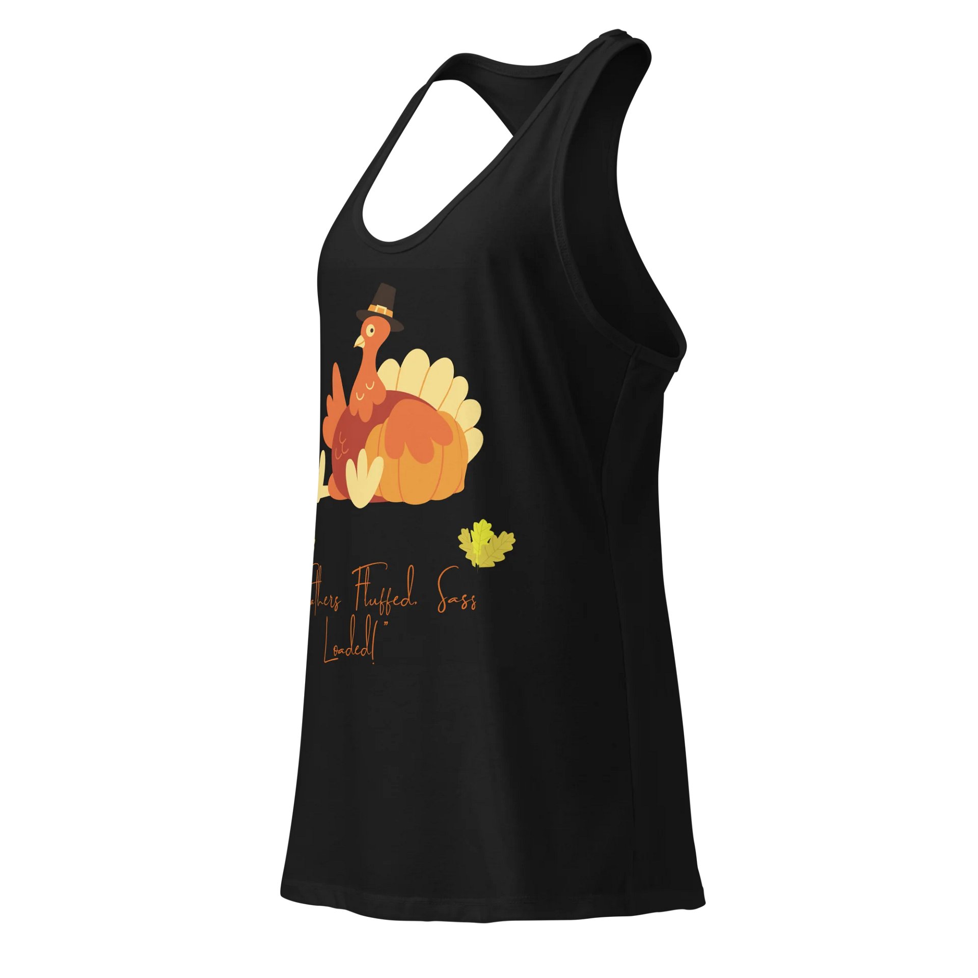 Sassy Turkey Racerback Tank product image (3)