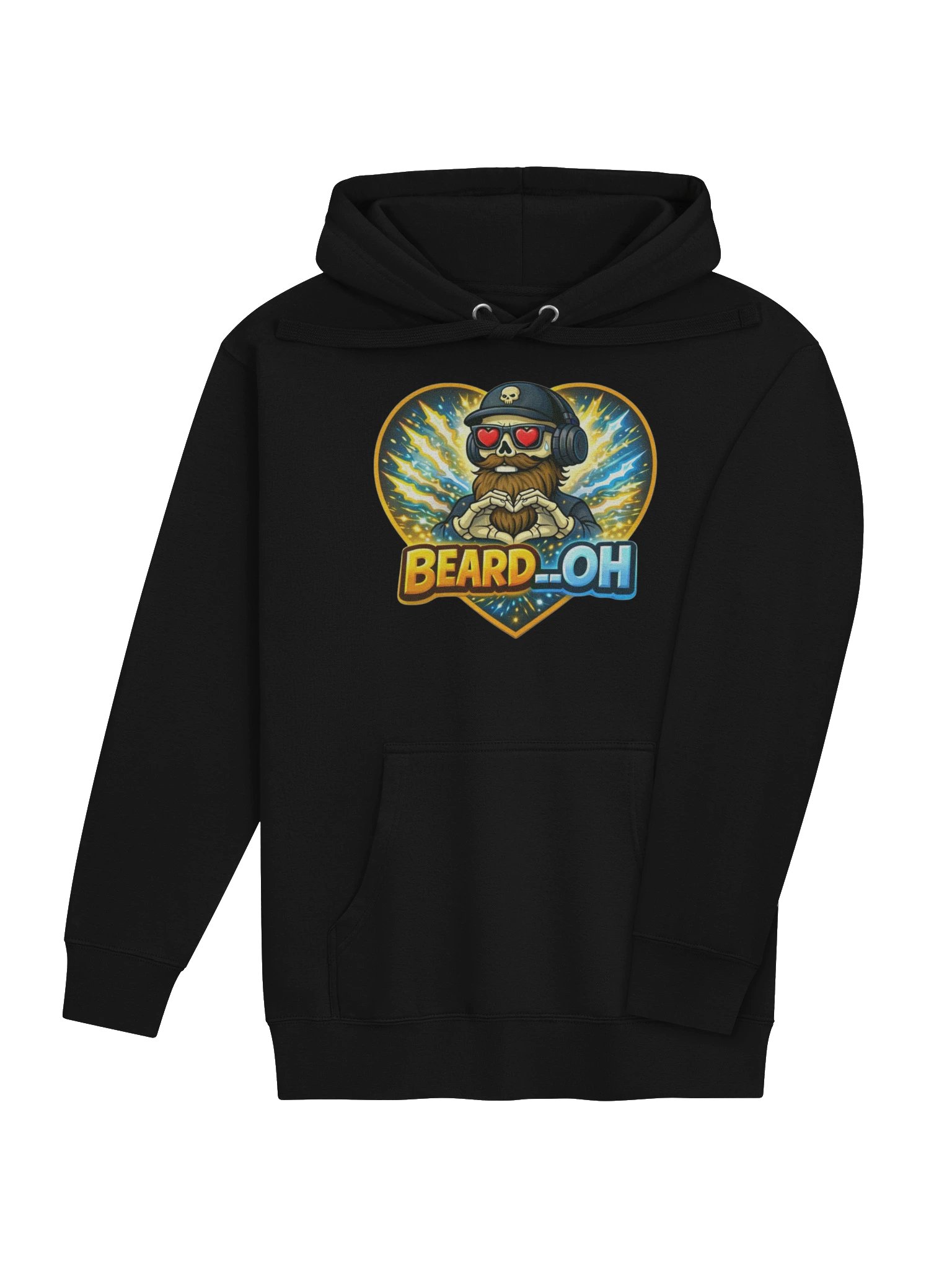 Beard__Oh Heart Logo Hoodie product image (4)