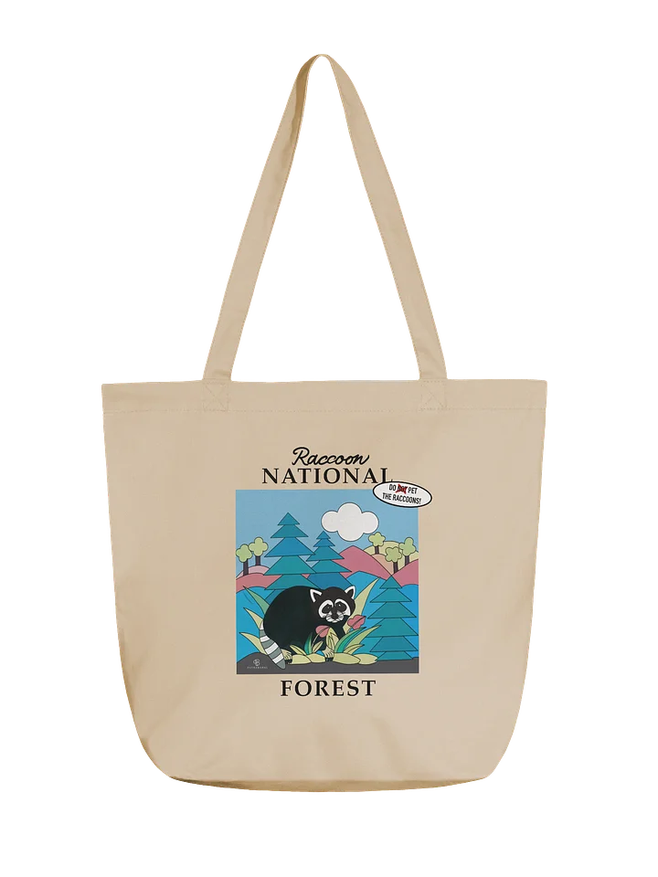 Raccoon National Forest Eco Tote Bag product image (1)