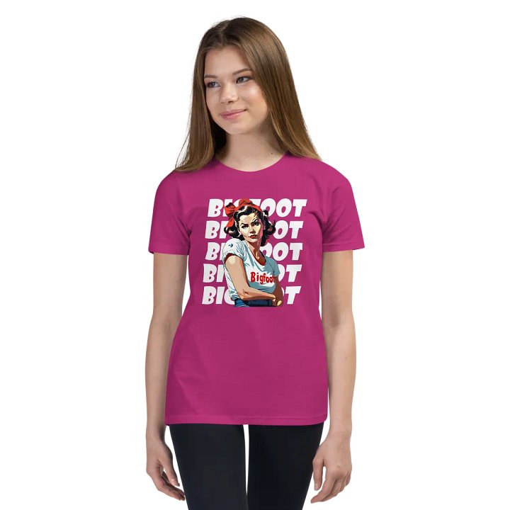Bigfoot Girls T-shirt | Tee for Young Girls product image (1)