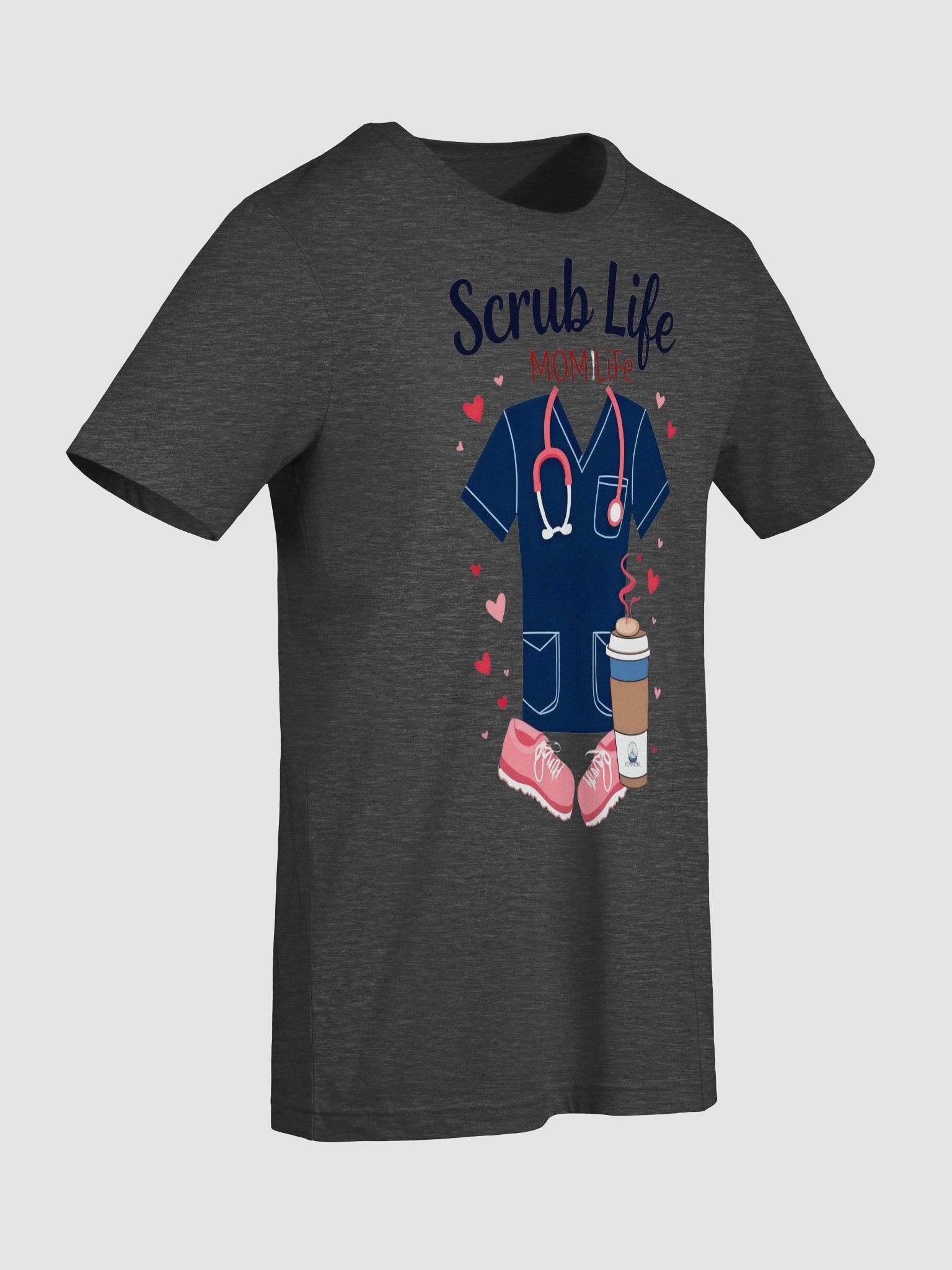 Scrub Life Mom Life T-Shirt product image (21)