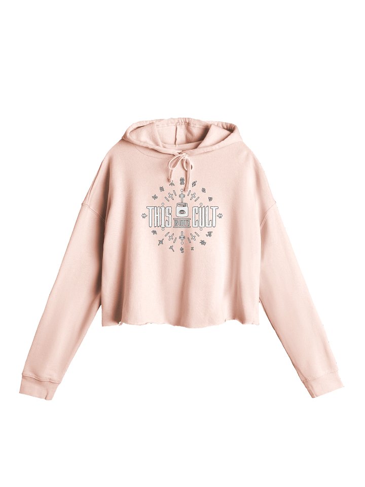 This Is Not a Cult - Independent Trading Co. Women’s Lightweight Cropped Hoodie product image (26)
